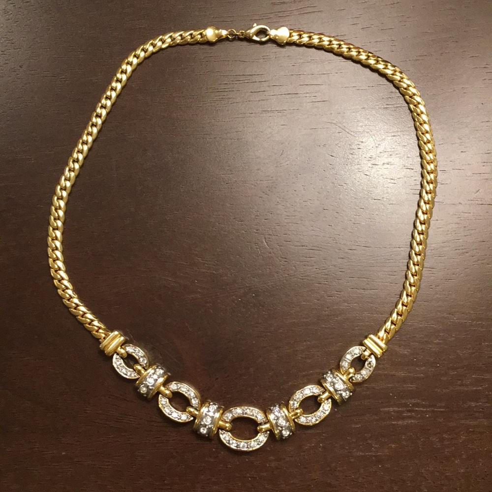 💎SALE💎 gold and diamonds chocker